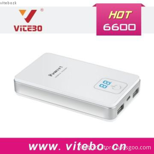 High Capacity Power Bank Pack 6000mAh Portable for iPhone,iPad